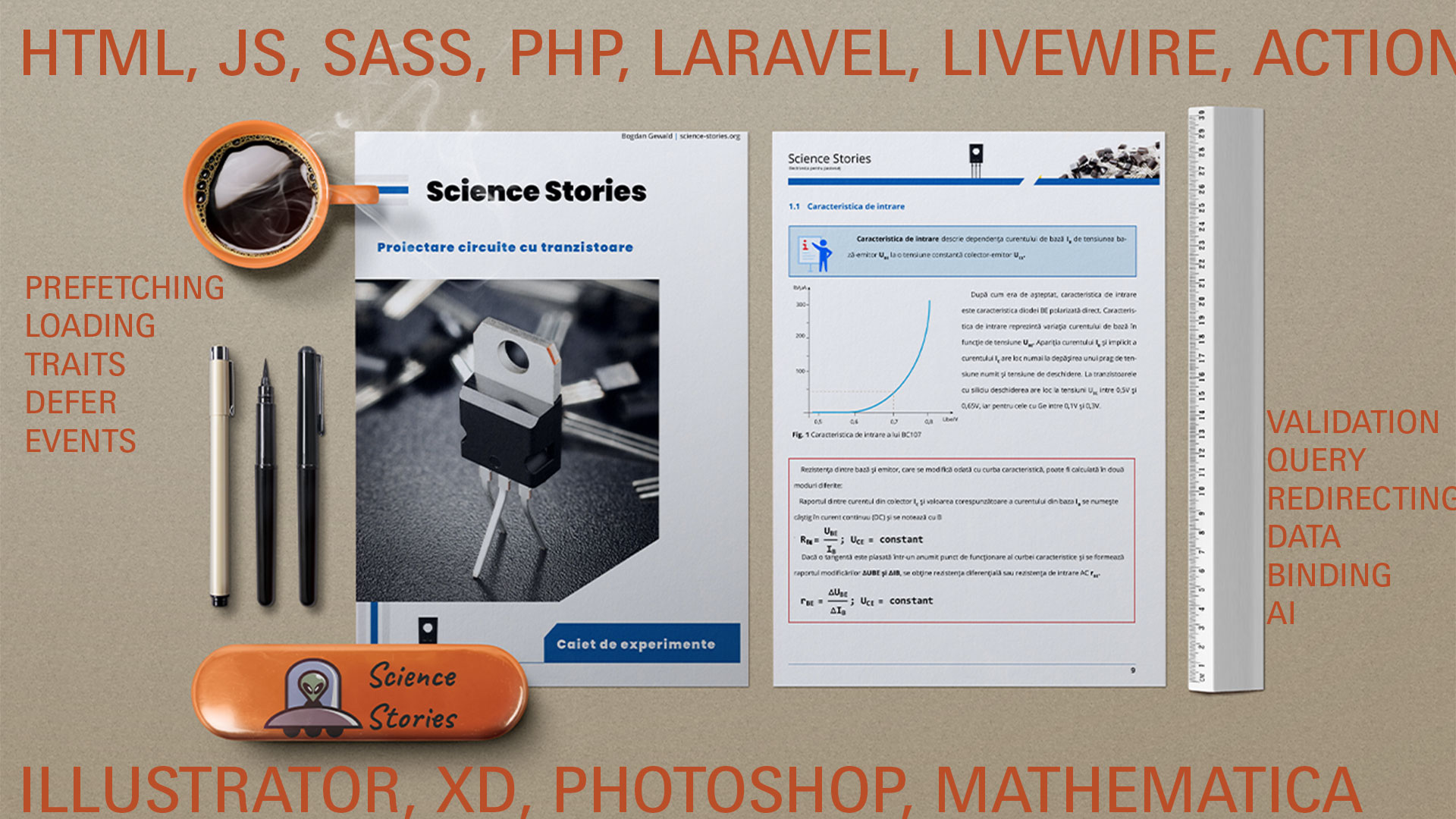 Construirea platformei Science Stories